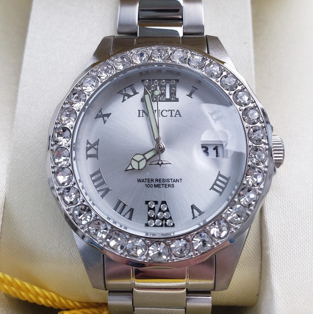 Stainless Steel Women’s Invicta Designer Watch